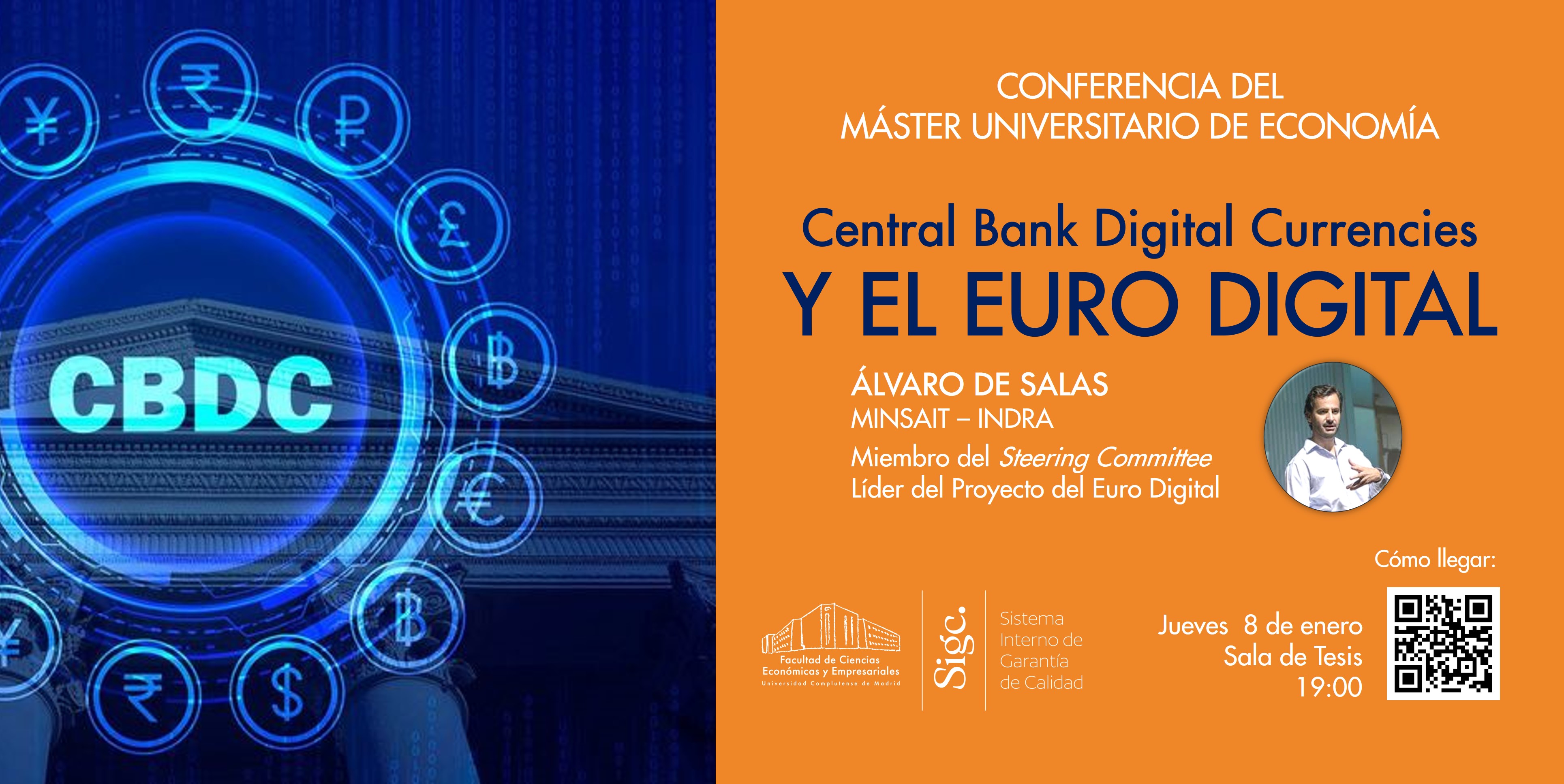 Conferencia: CBDC y el €uro Digital
